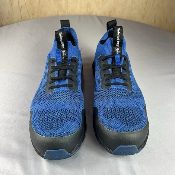 Timberland PRO Radius Men's 10 Slip-On Safety Toe Knit Work Shoes Composite Toe - Picture 11 of 16